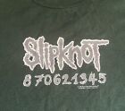 Slipknot Green T-Shirt XL 870621345 Blue Grape 1999