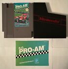 RC Pro-Am (1988) Nintendo Entertainment System (w/manual) Cleaned and Tested