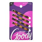 Hair Barrettes Clips - 4 Count Mock Tort - Slideproof and Lock-In Place - Su