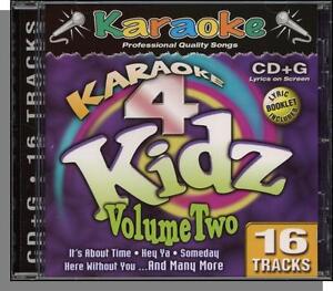 Karaoke CD+G - Karaoke 4 Kidz Vol 2 - New 16 Song CD! Bring Me To Life, Someday