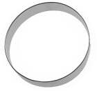 Circle 6'' Round Biscuit Cookie Cutter Small Pie Cutter Metal
