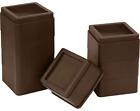 Furniture and Bed Risers - 2 Inch Stackable Square Risers Utopia Bedding
