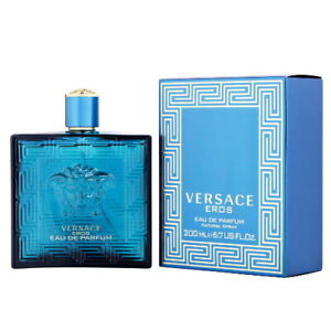 Versace Eros by Versace 6.7 oz EDP Cologne for Men New In Box