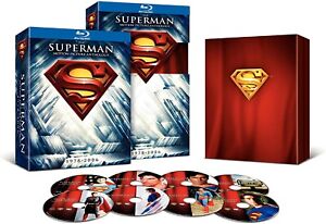 Superman Motion Picture Anthology Blu Ray 1978-2006 New Sealed Free Shipping