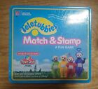 Vintage NEW Milton Bradley TELETUBBIES Match & Stamp Play Doh Creative Game NOS
