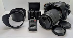 SONY Alpha a77 II 24.3MP Digital Camera with Sony DT 55-300mm f/4.5-5.6 SAM Lens