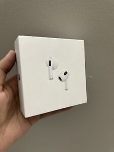 GENUINE NEW* Apple AirPods (3rd Generation) with Lightning Charging Case - White