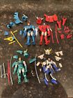 Vintage Ronin Warriors Lot Of 4 Loose Action Figures Playmates 1995