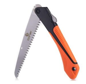 Folding Saw, 8 Inch Rugged Blade Hand Saw, Best for Camping, Gardening, Hunting
