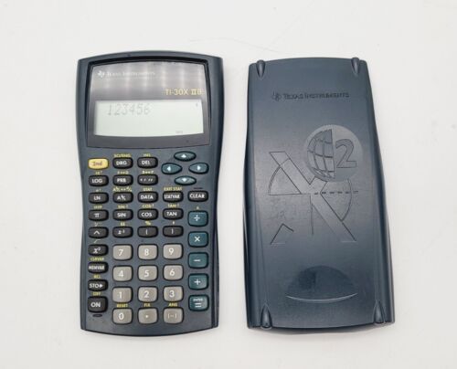 Texas Instruments TI-30X IIb Scientific Calculator TESTED Works