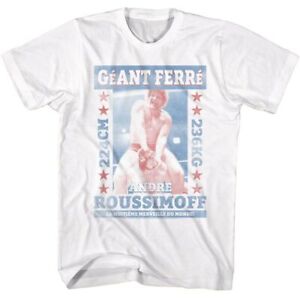 Andre The Giant Ferre White Icon Shirt