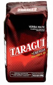 Taragua Taragui Energy Herbs And Guarana Yerba Mate 500g