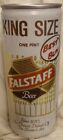 Falstaff Beer Can - Aluminum - 16 Ounce - Cranston, RI @1983