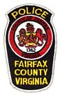 FAIRFAX COUNTY VIRGINIA Sheriff Police Patch ROYALTY LION HORSE SEAL LOGO USED