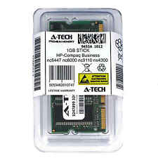 1GB SODIMM HP Compaq Business nc6447 nc8000 nc9110 nx4300 nx4820 Ram Memory