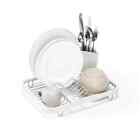 Plastic Sink Dish Rack Grey - Kitchen Essentials by Umbra