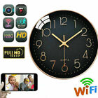 1080P HD Wifi IP Wall Clock Home Security Nanny Camera ,Support Remote Viewing