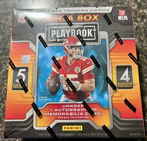 Panini 2021 Playbook Football Mega Box - 4 Packs