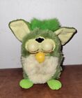 Vintage 1998 Frog Green Furby With Brown Eyes Tiger Hasbro Not Tested