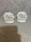Vintage William McDonald Rookwood Pair Ivory Ship Nautical Bookends 1927 #2694