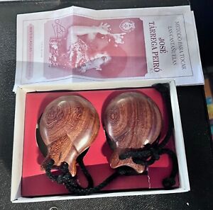 Leucentena 43/3 Professional Palo Rosa Castanets from Spain