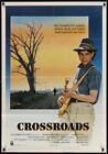 CROSSROADS (1986) ORIGINAL 1-SHEET (FINE) ULTRA-RARE INT'L VERSION RALPH MACCHIO