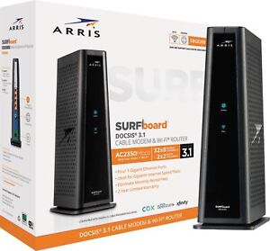 ARRIS - SURFboard DOCSIS 3.1 Cable Modem & Dual-Band Wi-Fi Router for Xfinity...