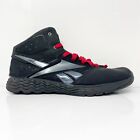 Reebok Mens Thermal Vibe J87304 Black Basketball Shoes Sneakers Size 11