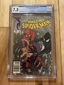 Amazing Spider-Man #258 CGC 7.5 Newsstand Edition (Marvel Comics 1984)