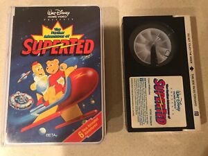 The Further Adventures of Superted (BETA, 1985, White Disney Clamshell)