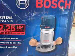 Bosch 1617EVS 2.25 HP Electronic Fixed Base Router (P1)