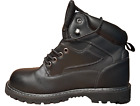 Coleman Lace Up Boot Mens Size 12M Black Steel Toe Work Boots Wide Width