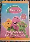 Barney Sing & Dance With Barney And Friends Rare DVD Sampler 2008 Very Good