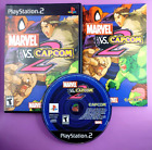 Marvel Vs Capcom 2 (Sony PlayStation 2 PS2, 2002) COMPLETE CIB Tested & Cleaned!