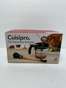 Cuisipro Fat Separator and Baster Set NEW IN BOX Item#1050196
