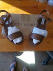 New Steve Madden Leather Womens Sandles Strap - Size  7