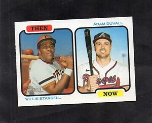 2022 Topps Heritage Then & Now Willie Stargell Adam Duvall #TAN-SD