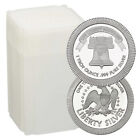 Roll of 20 - 1 Troy oz Liberty Bell Stackable .999 Fine Silver Round