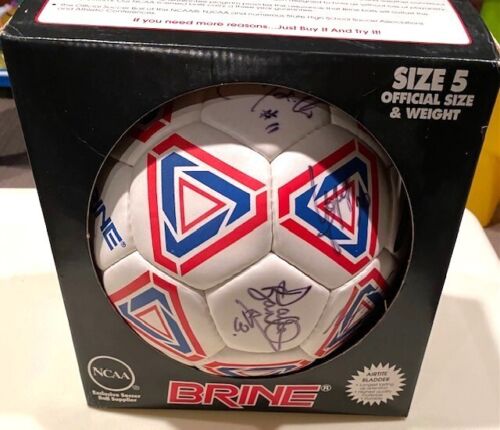 Buffalo Blizzard autographed soccer ball