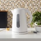 Mainstays 1.7 Liter Plastic Electric Kettle, White