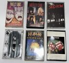 80s Metal Hair Band Hard Rock Cassette Tape Lot Motley Crue Def Leppard Skid Row