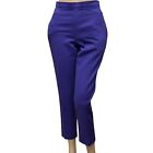 Akris Punto Women's Pants Trousers Flat Front Ankle Purple Size 6