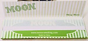 Moon Hemp King Size Slim Cigarette Rolling Papers Best Price USA Fast Shipped