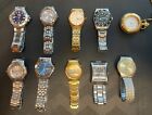 used watches mens lot Of 10 Various Brands, Working Great