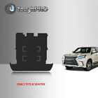 ToughPRO Cargo Mat Black For Lexus LX570 with Rails Cutout All Weather 2013-2021