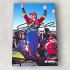 Jeff Gordon 1995 CHAMPION POSTCARD signed 3x5 NASCAR photo VICTORY LANE WIN!