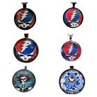 Grateful Dead Glass Photo Cabochon Collectible Necklaces Buy More & Save
