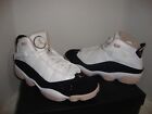 NIB Men's Nike 322992-112 Jordan 6 Rings Basketball Shoe Sneaker Size 12 - Stone