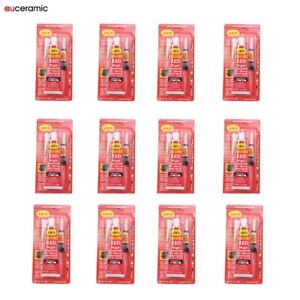 12 Red RTV Silicone Gasket Maker High-Temp Instant Sealant for AUTO GASKET 3.0oz
