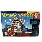 Wario's Woods - Super Nintendo SNES - Complete w Manual CIB Video Game Tested